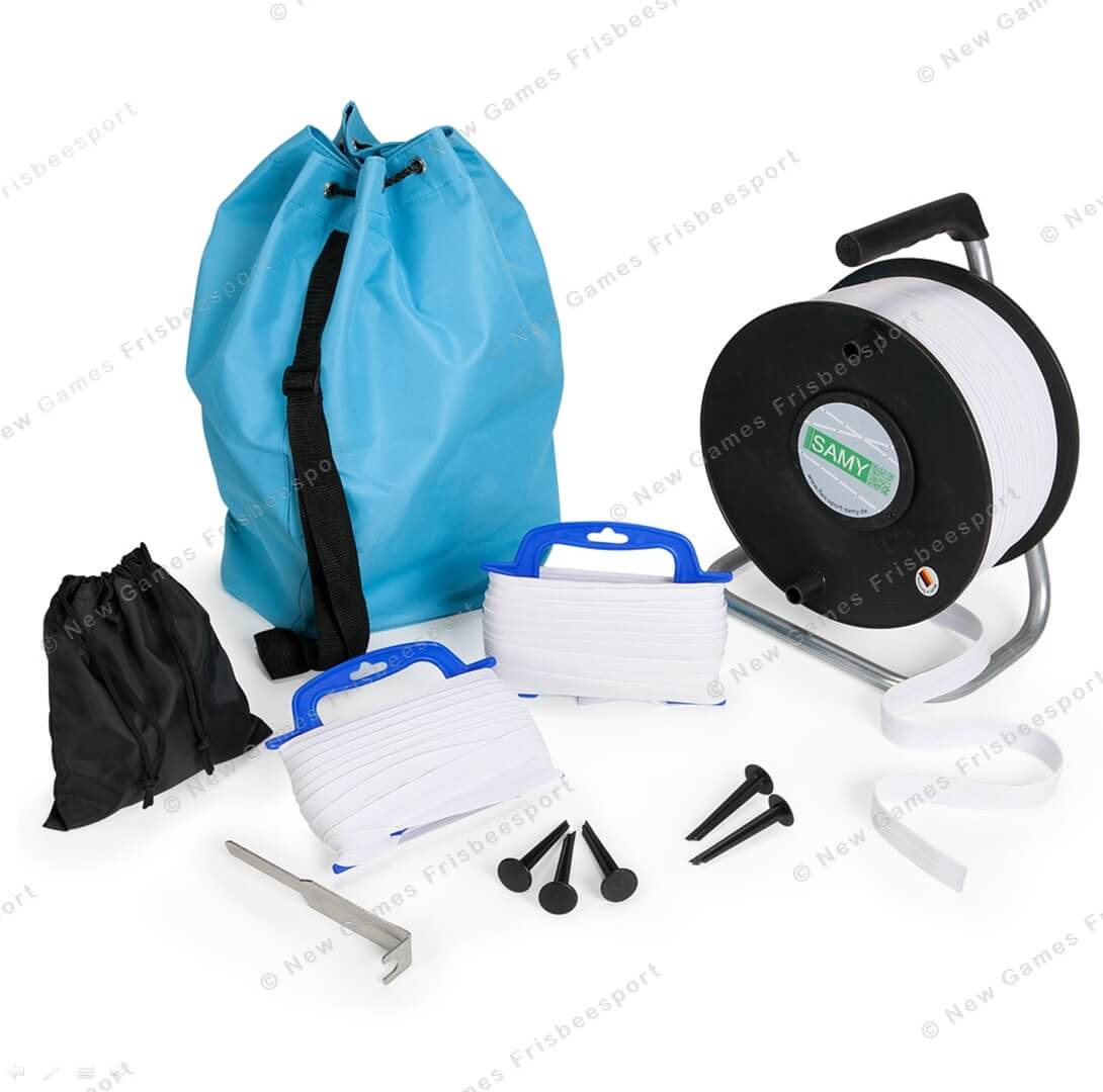 SAMY - Spielfeld-To-Go Weiß, im Matchsack 