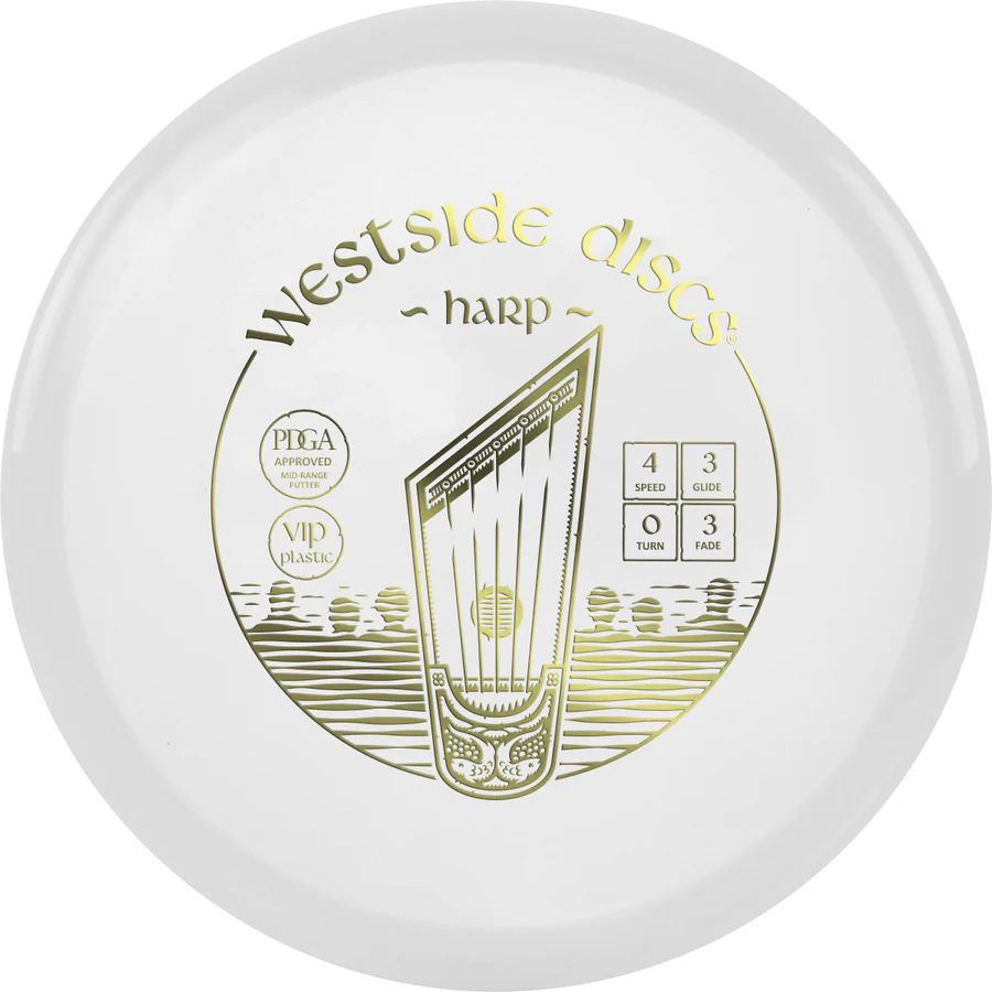 Westside Disc Golf Putter VIP Harp Westside Disc Golf Putter VIP Harp