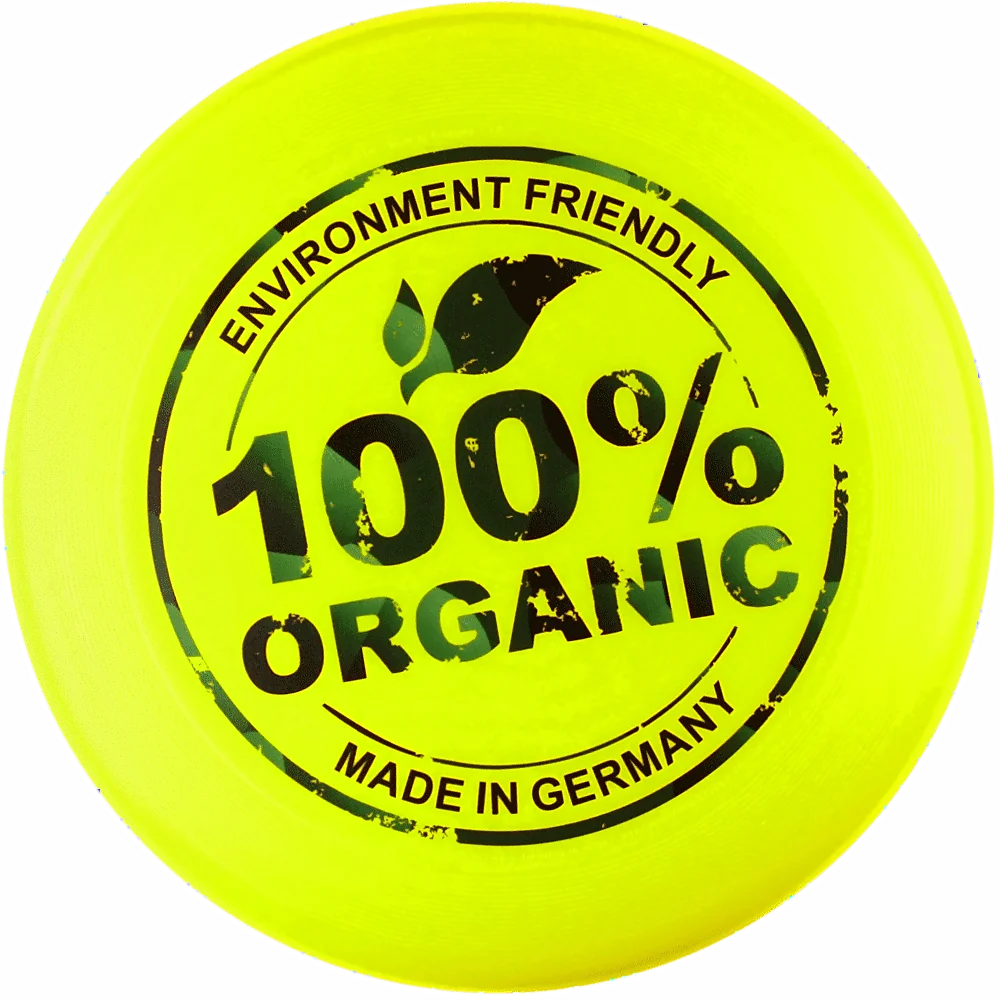 eurodisc® 175g Ultimate Frisbee Organic aus Bio-Kunststoff eurodisc® 175g Ultimate Frisbee Organic aus Bio-Kunststoff