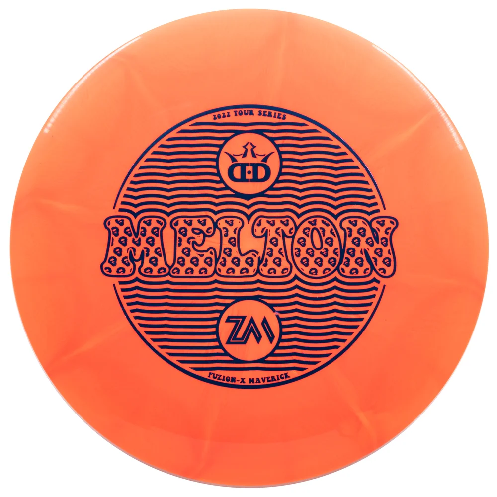 Dynamic Discs Fairway Driver Fuzion X Burst Maverick - Zach Melton Team Series