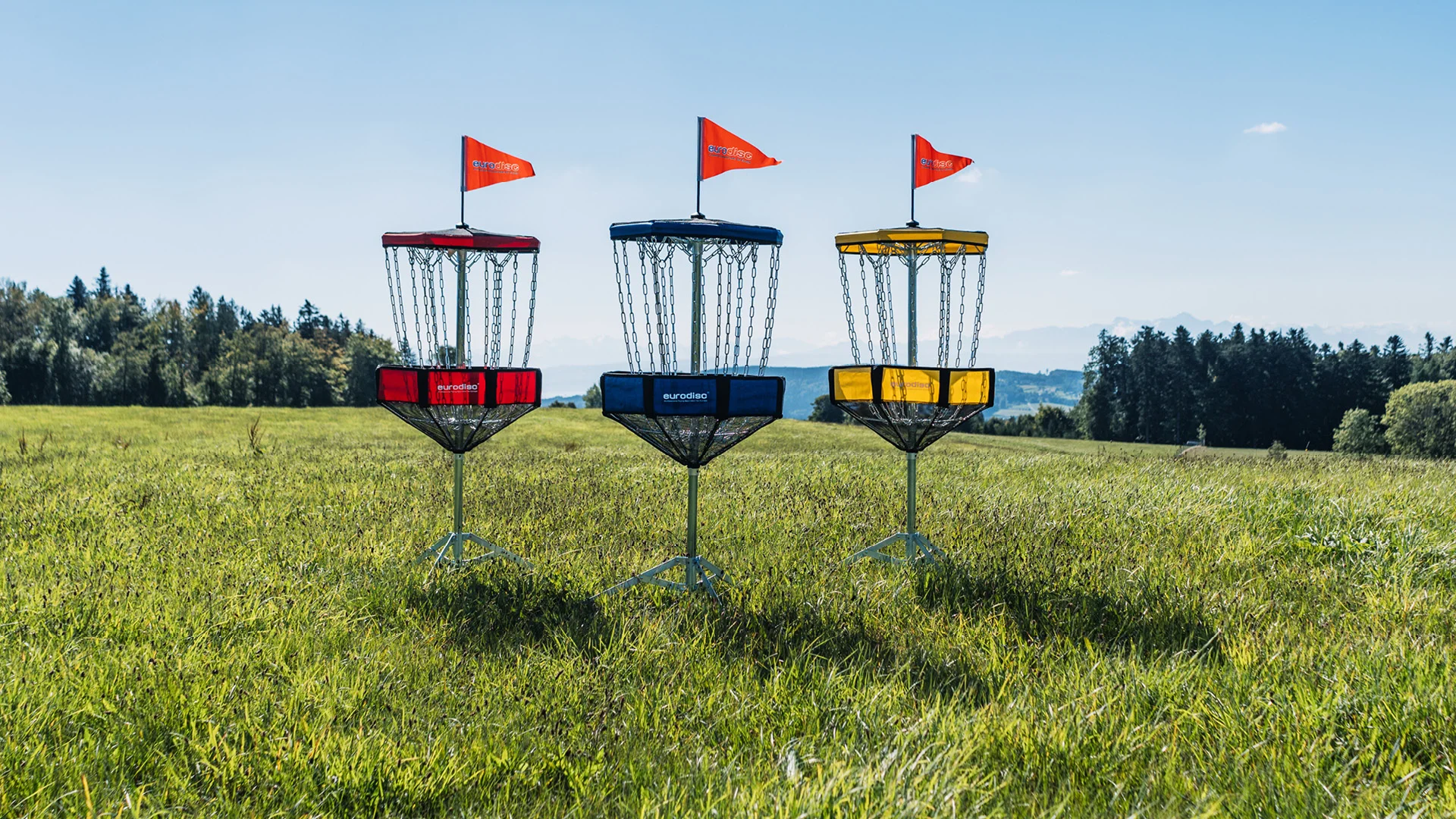 Disc-Golf-Korb eurodisc® Chainwalker mobil Blau+gratis Putter Disc-Golf-Korb eurodisc® Chainwalker mobil Blau+gratis Putter