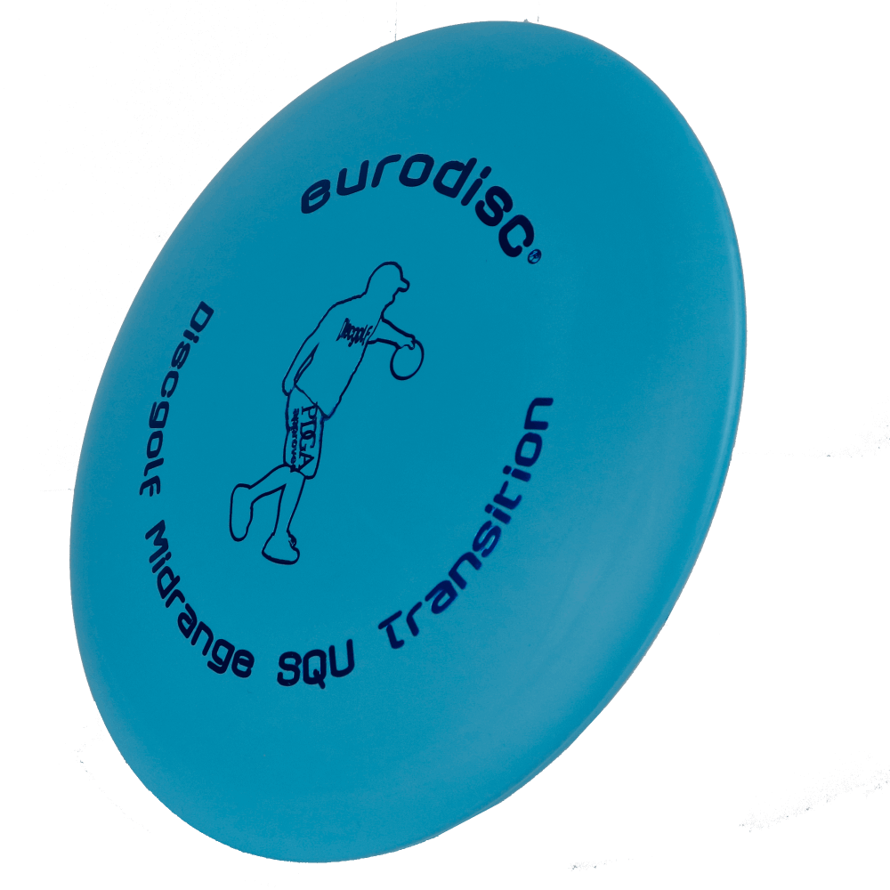 Eurodisc Disc Golf Midrange Transition SQU Hellblau