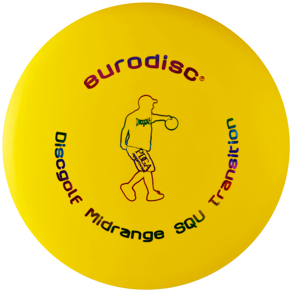 eurodisc® Disc Golf Midrange Transition SQU Gelb