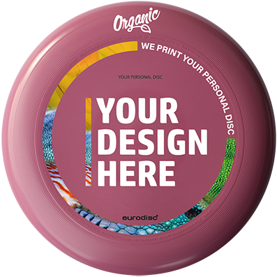 Custom eurodisc® 175g Ultimate Organic Plastic, PURPLE