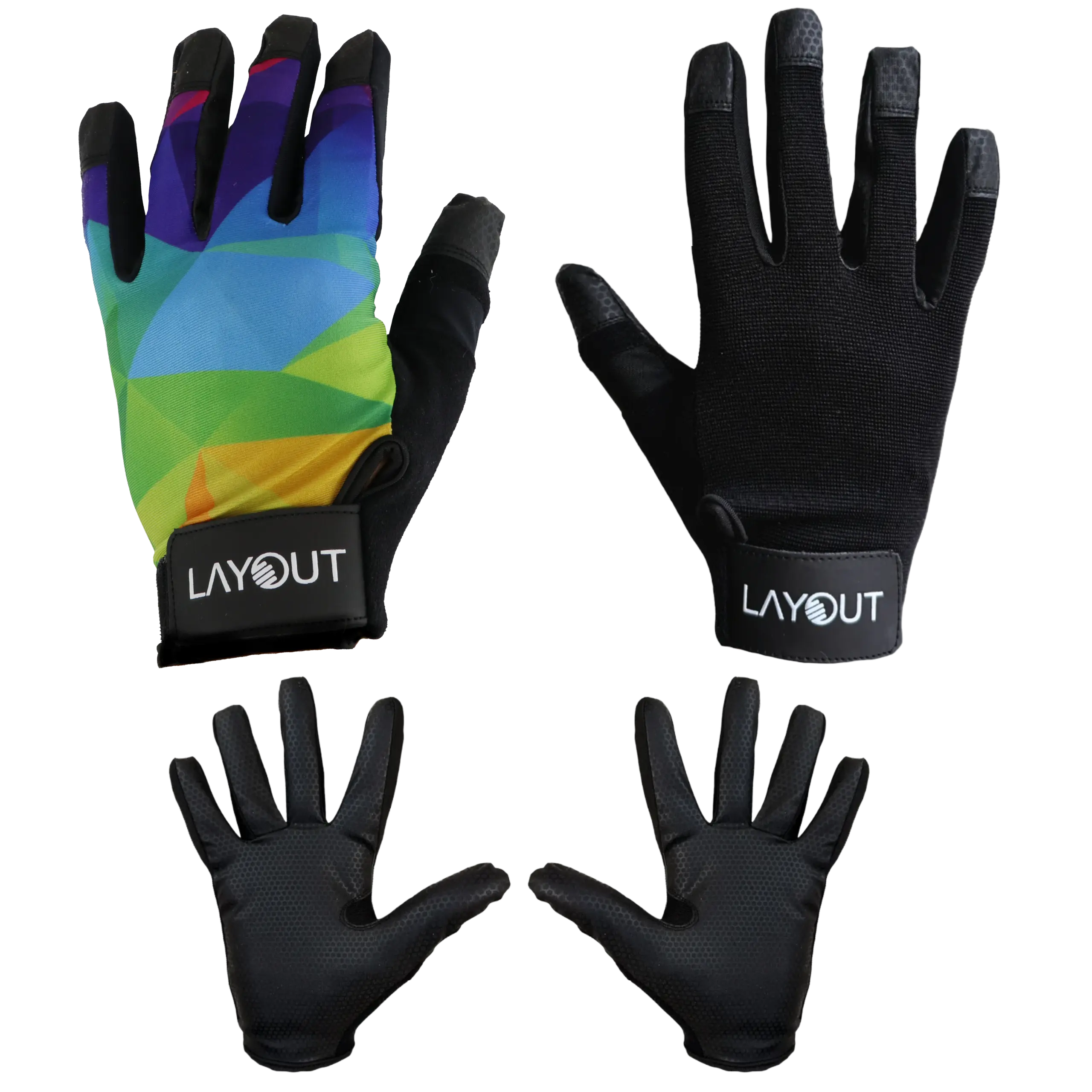 NEW Layout Ultimate & Disc Golf Elite Gloves in various colors