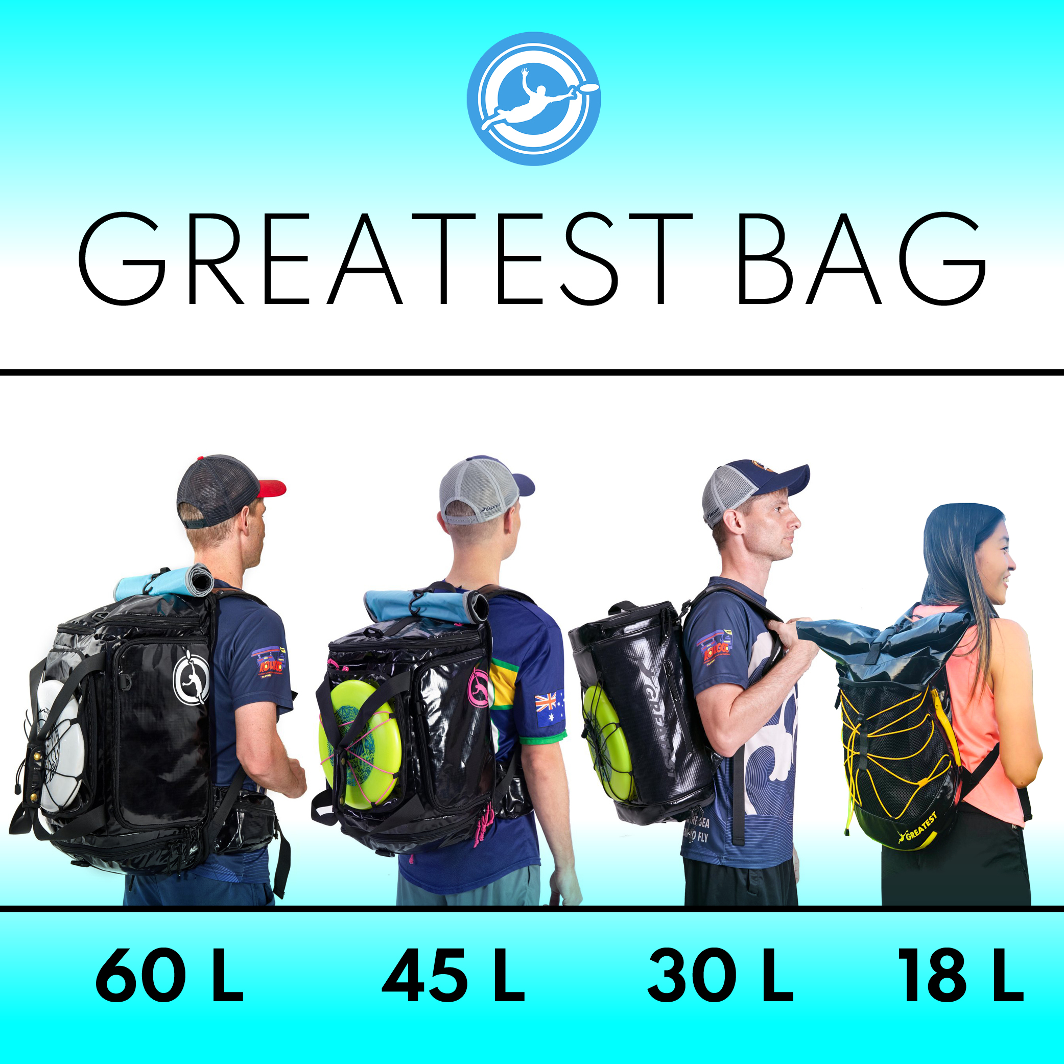 Greatest Bag Ultimate / SIZE: 18 L - 30 L - 45 L - 60 L
