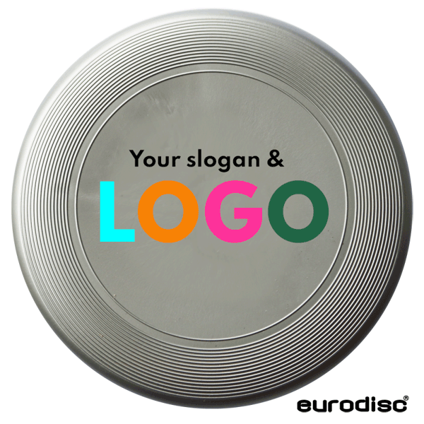 Individuelle eurodisc® 25g Mini Frisbee SILBER Individuelle eurodisc® 25g Mini Frisbee SILBER