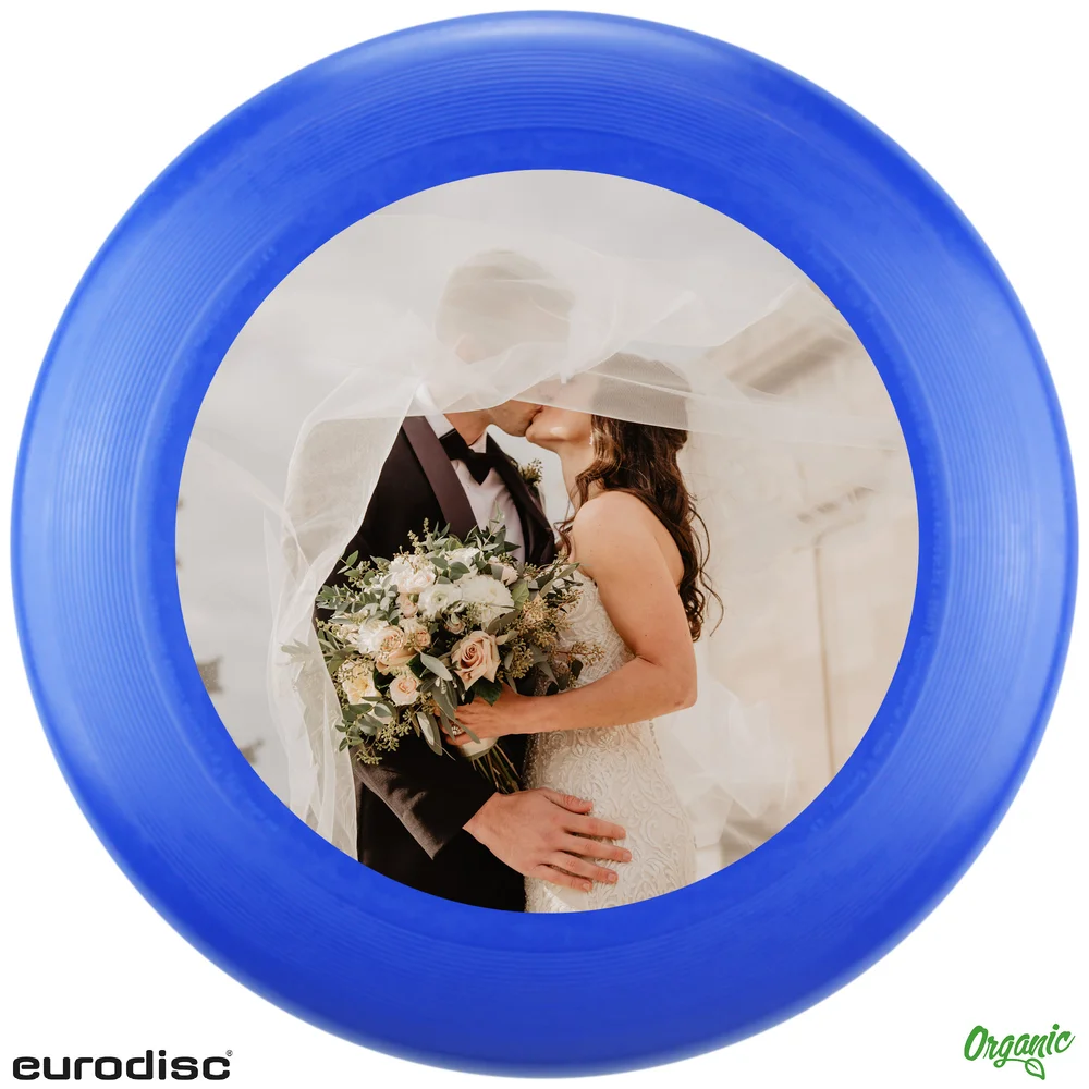 Individuelle eurodisc® 175g Ultimate Frisbee Dunkelblau aus Bio-Kunststoff
