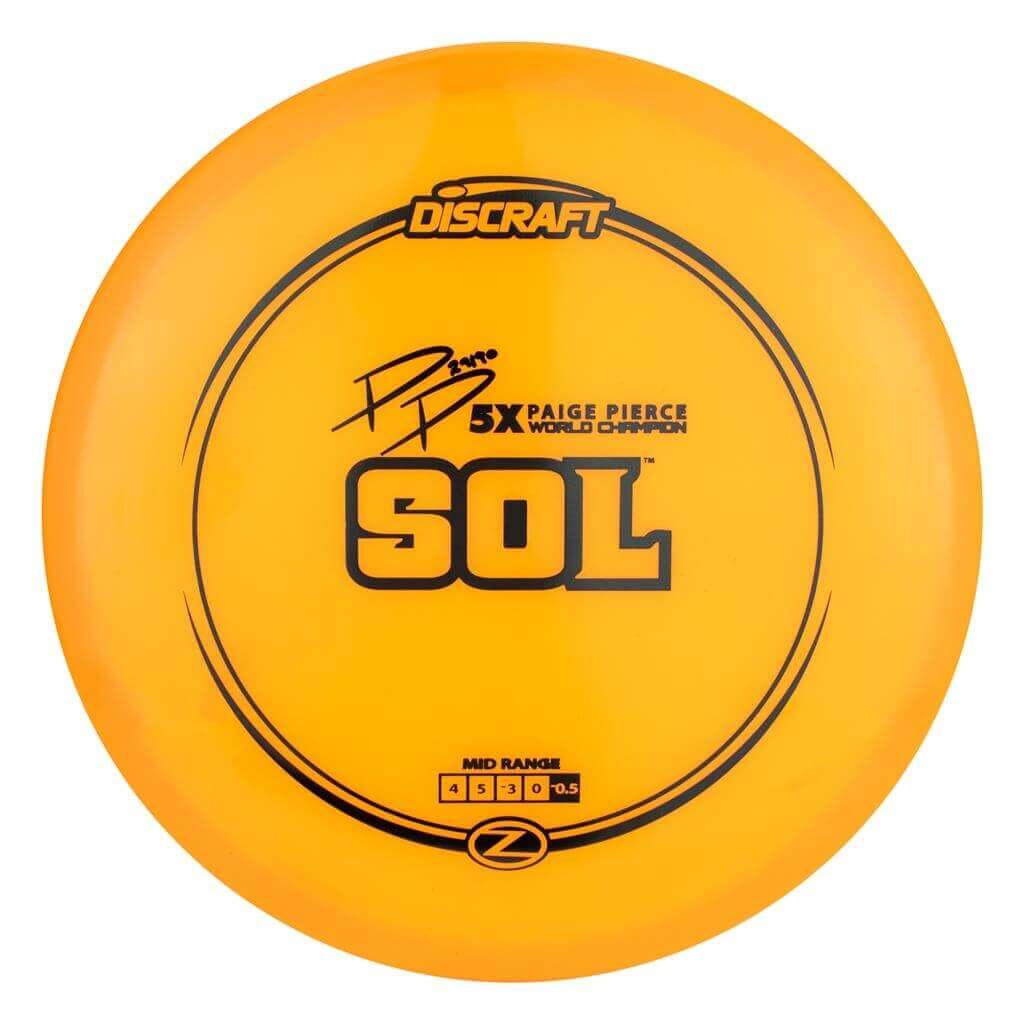 Discraft Disc Golf Midrange Z-Line Sol Paige Pierce