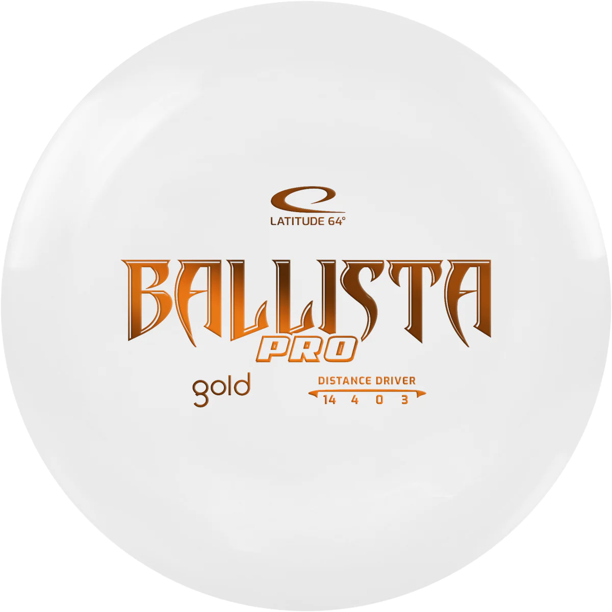 Latitude 64 Disc Golf Distance Driver Gold Ballista Pro 