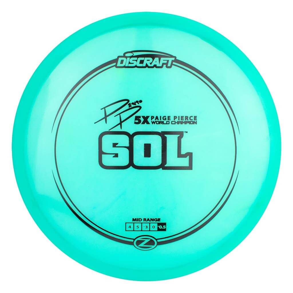 Discraft Disc Golf Midrange Z-Line Sol Paige Pierce Discraft Disc Golf Midrange Z-Line Sol Paige Pierce