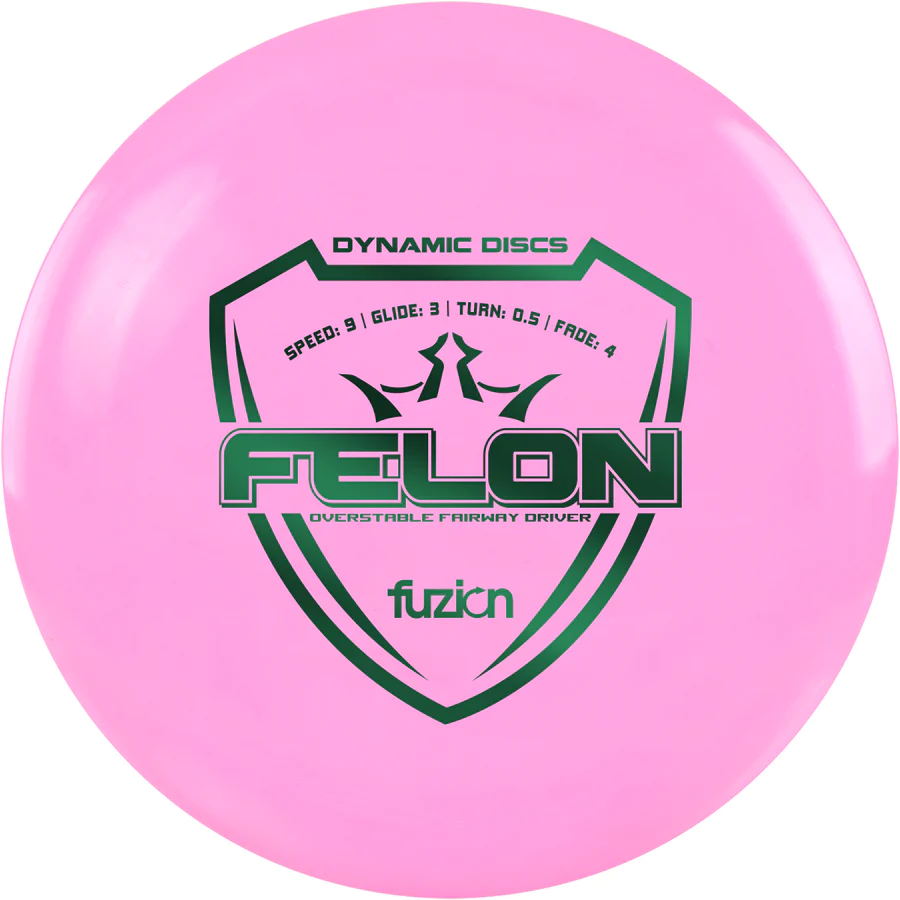 Dynamic Discs Disc Golf Fairway Driver Fuzion Line Felon