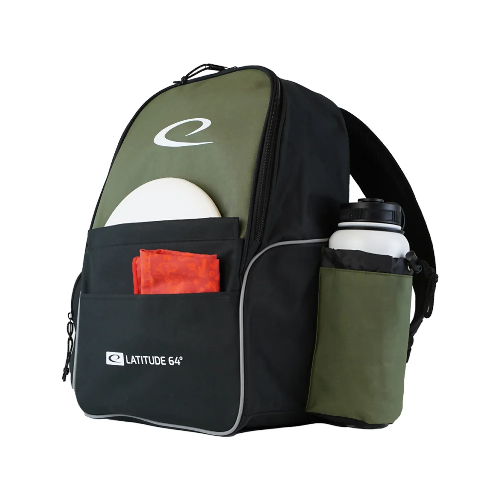 Latitude 64 Disc Golf Tasche BASE BACKPACK Black