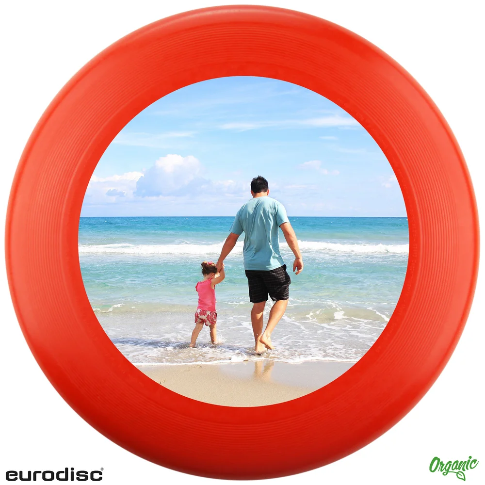 Individuelle eurodisc® 175g Ultimate Frisbee Rot aus Bio-Kunststoff