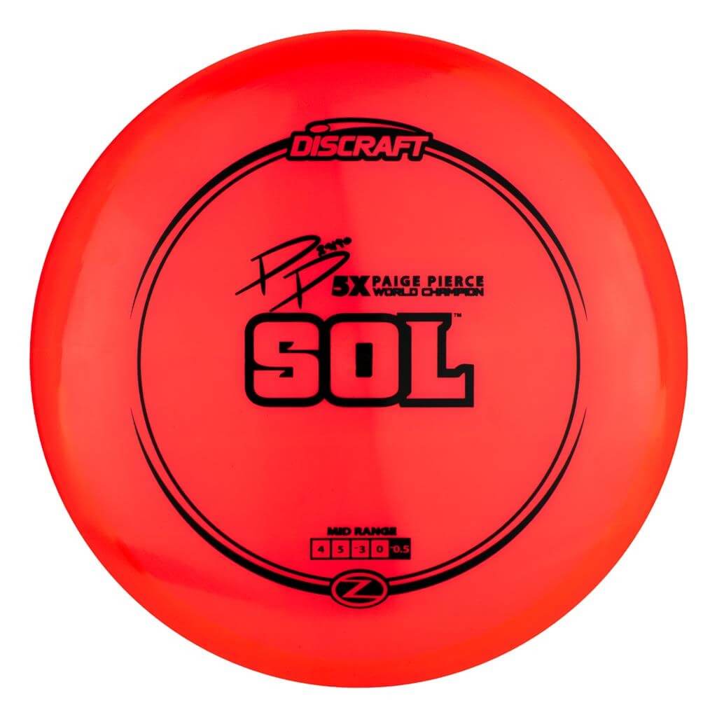 Discraft Disc Golf Midrange Z-Line Sol Paige Pierce Discraft Disc Golf Midrange Z-Line Sol Paige Pierce