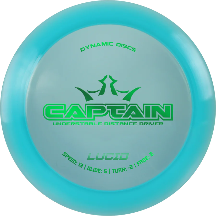 Dynamic Discs Disc Golf Distance Driver Lucid Line Captain