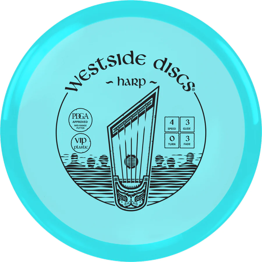 Westside Disc Golf Putter VIP Harp Westside Disc Golf Putter VIP Harp