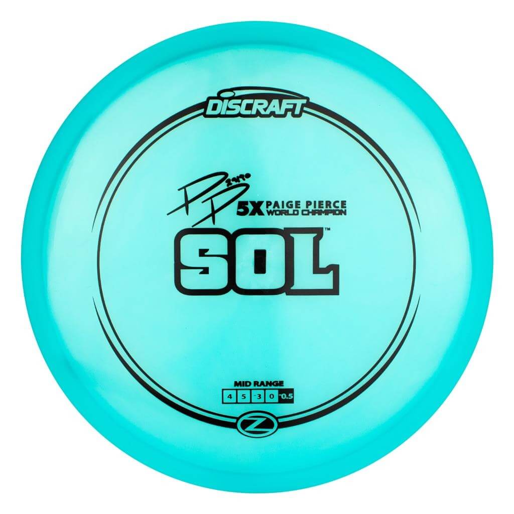 Discraft Disc Golf Midrange Z-Line Sol Paige Pierce Discraft Disc Golf Midrange Z-Line Sol Paige Pierce