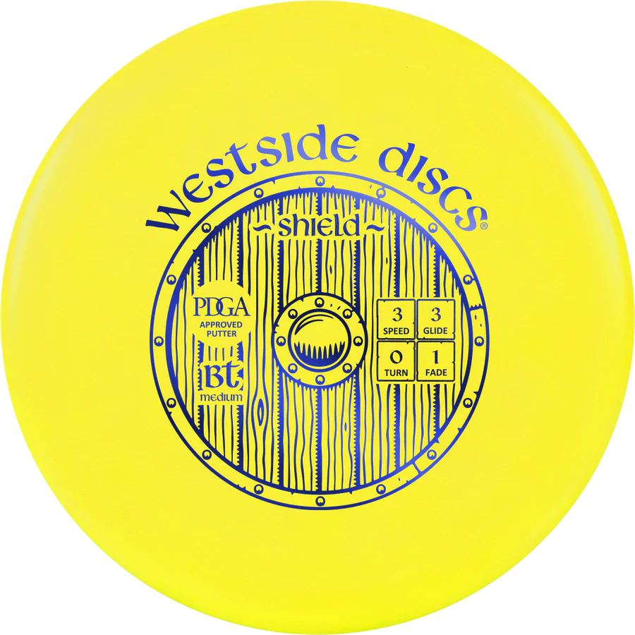Westside Disc Golf Putter BT Medium Shield