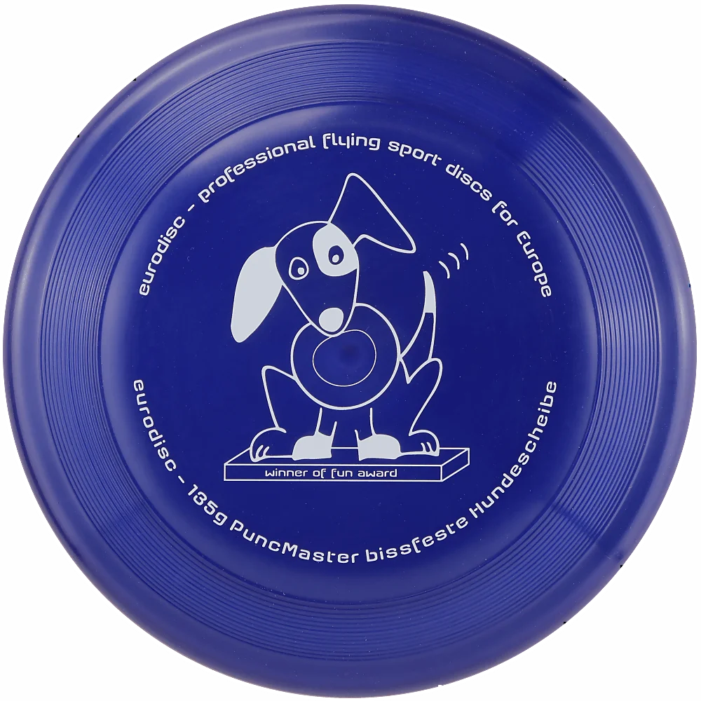 eurodisc® 135g PuncMaster Fun Award Softdisc puncture-resistant Dog Disc blue eurodisc® 135g PuncMaster Fun Award Softdisc puncture-resistant Dog Disc blue