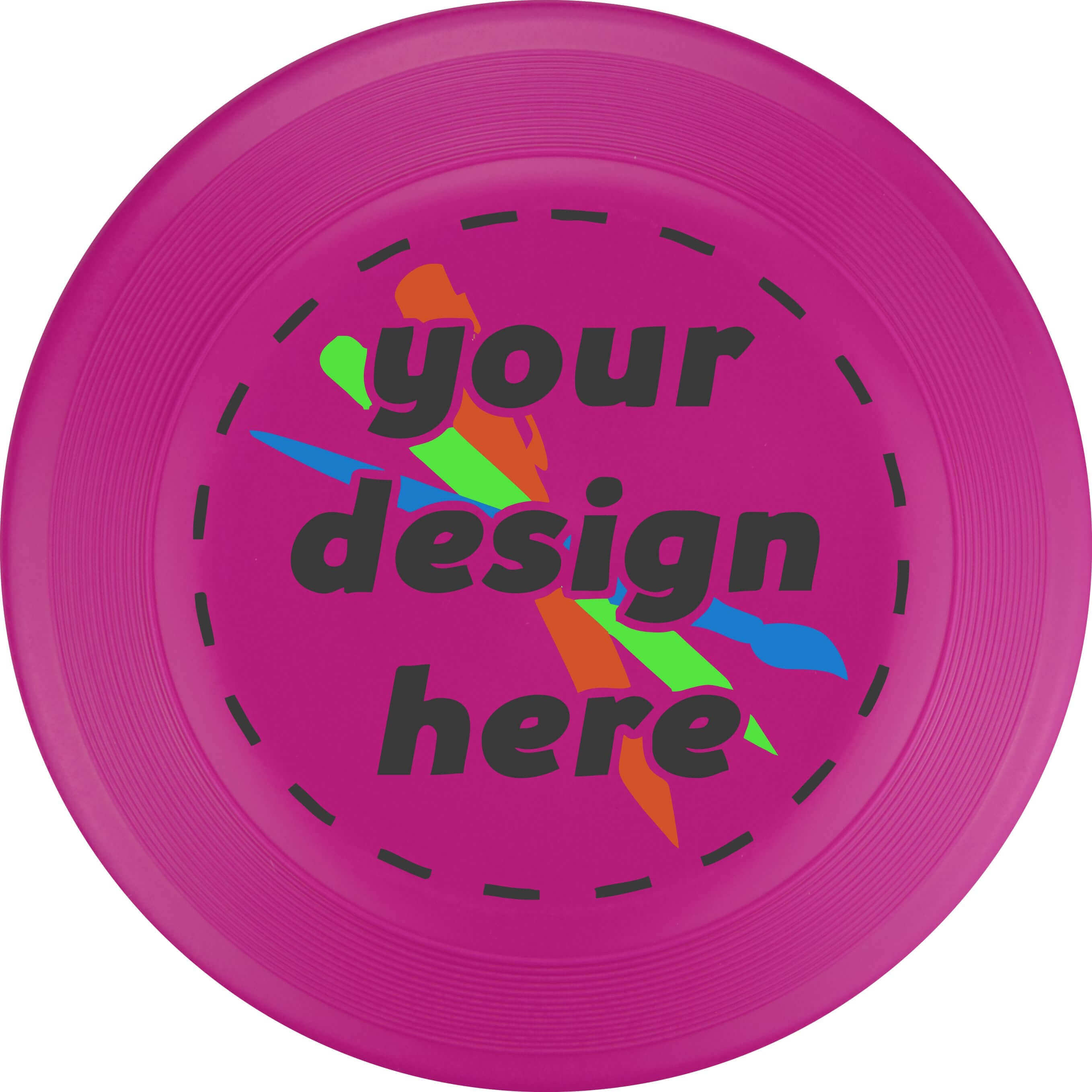 Individuelle eurodisc® 100g Bio Frisbee 23cm Pink