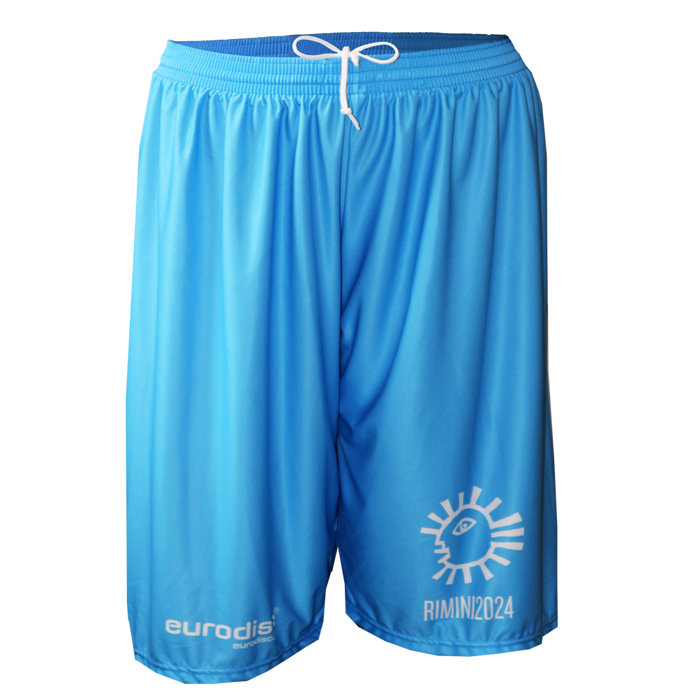 eurodisc® Shorts WEISS - HELLBLAU Größe: XL