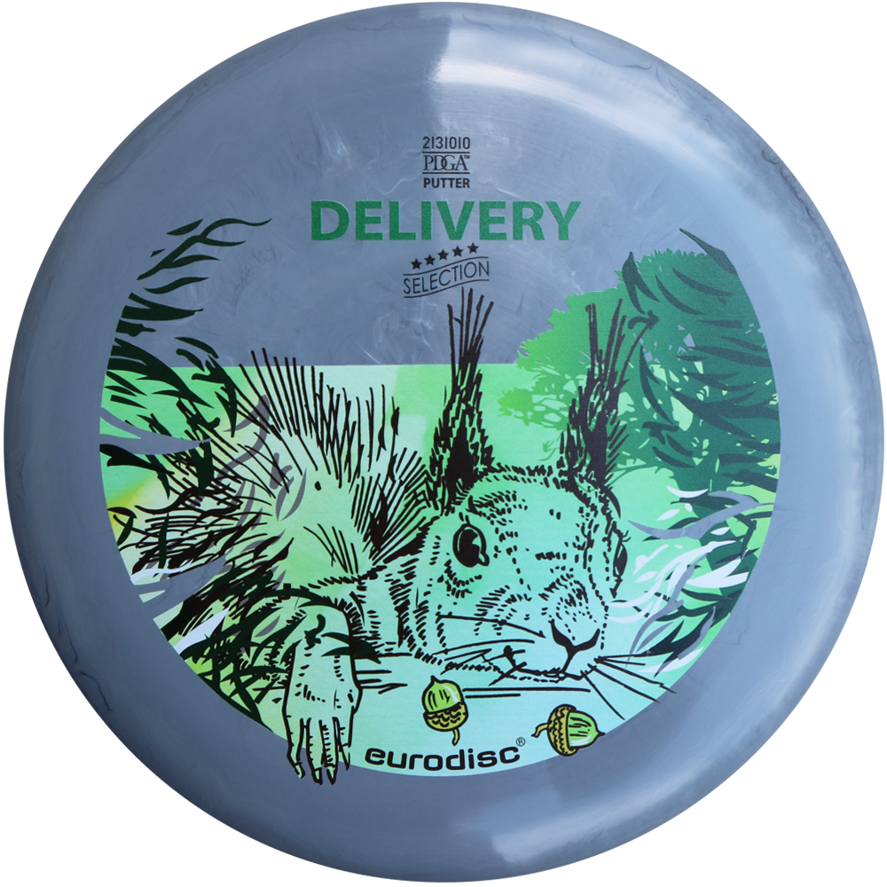 eurodisc® 168g, Discgolf Putter, Delivery, Selection, SQUIRREL