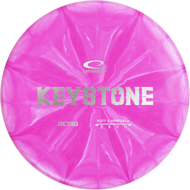 Latitude 64 Disc Golf Putter Retro Burst Keystone