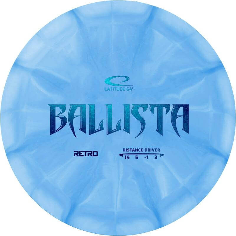 Latitude 64 Disc Golf Distance Driver Retro Burst Ballista 