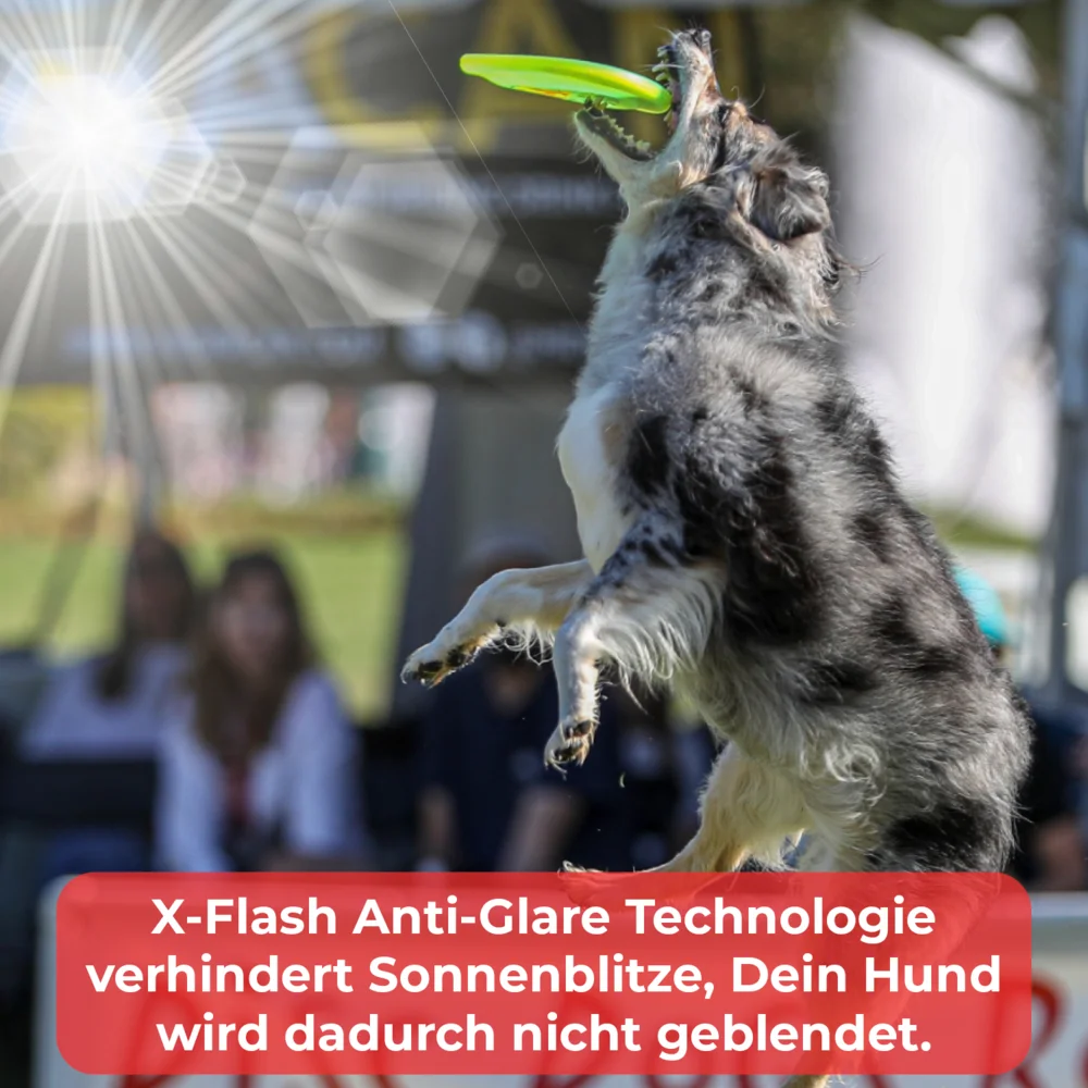 Bissstarke Hundefrisbee Hyperflite Jawz - Rot
