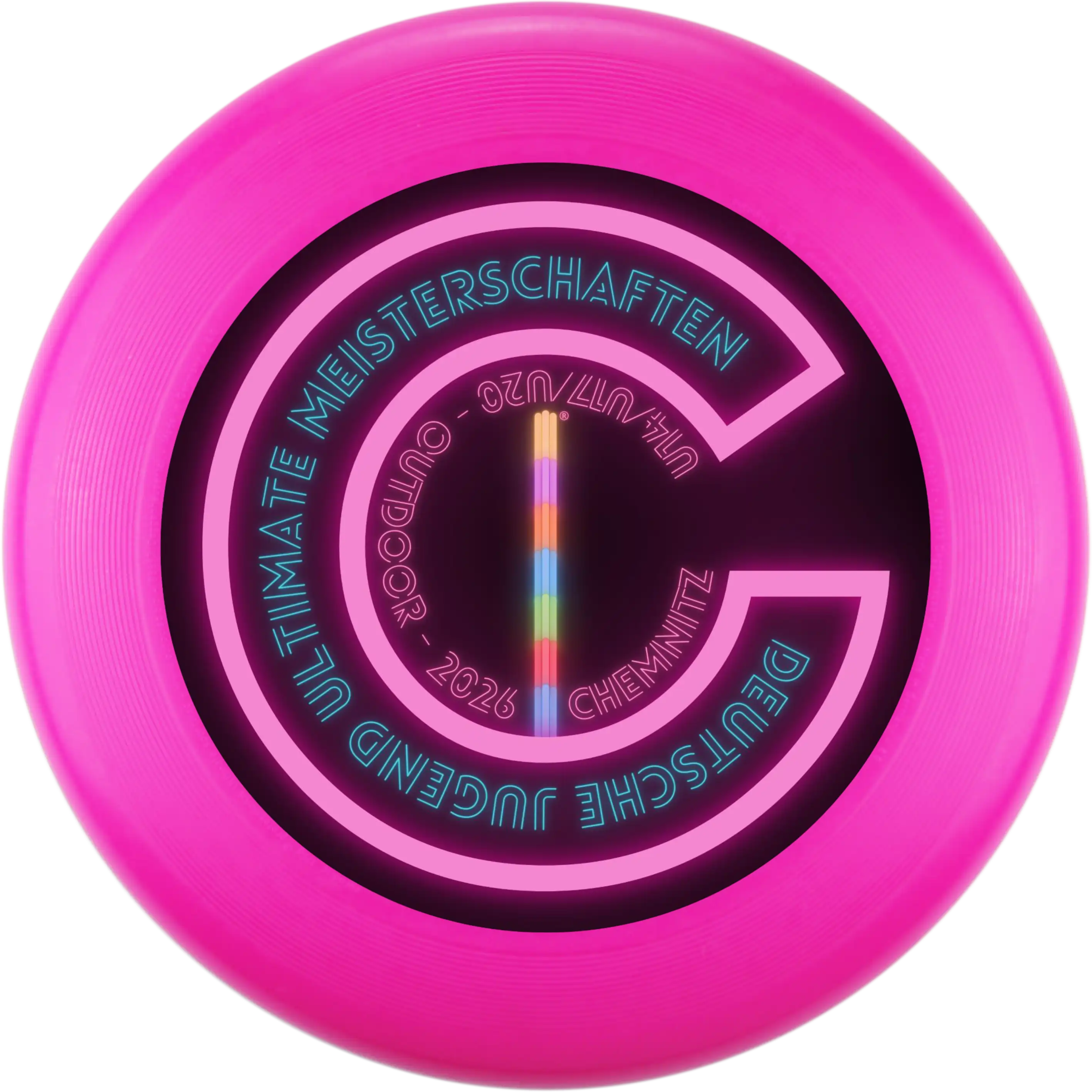 eurodisc® 175g Ultimate Frisbee DJUM Chemnitz 2026 U14/U17/U20 organic