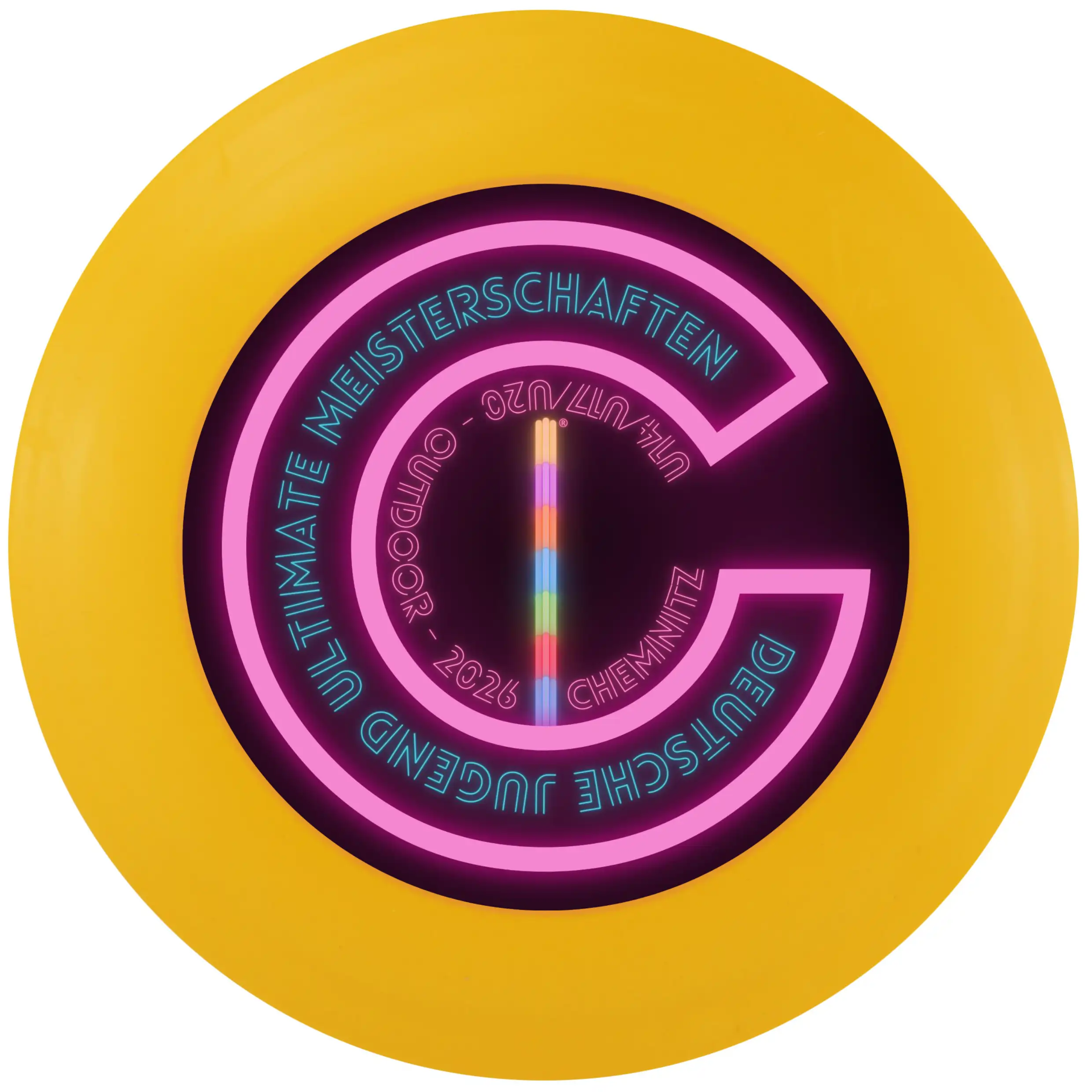 eurodisc® 175g Ultimate Frisbee DJUM Chemnitz 2026 U14/U17/U20 organic eurodisc® 175g Ultimate Frisbee DJUM Chemnitz 2026 U14/U17/U20 organic
