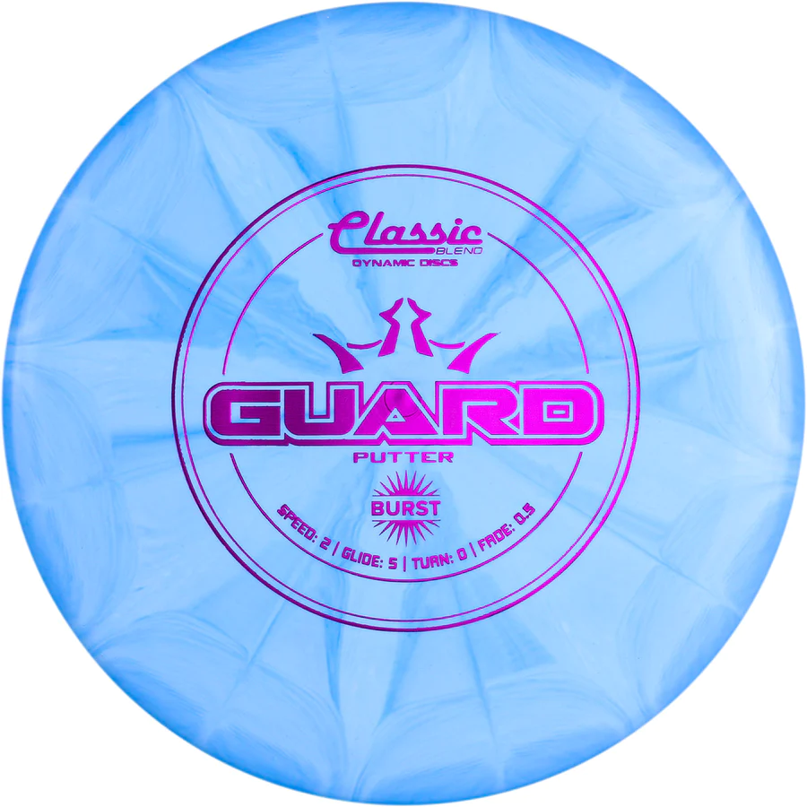 Dynamic Discs Disc Golf Putter Classic Blend Guard Burst