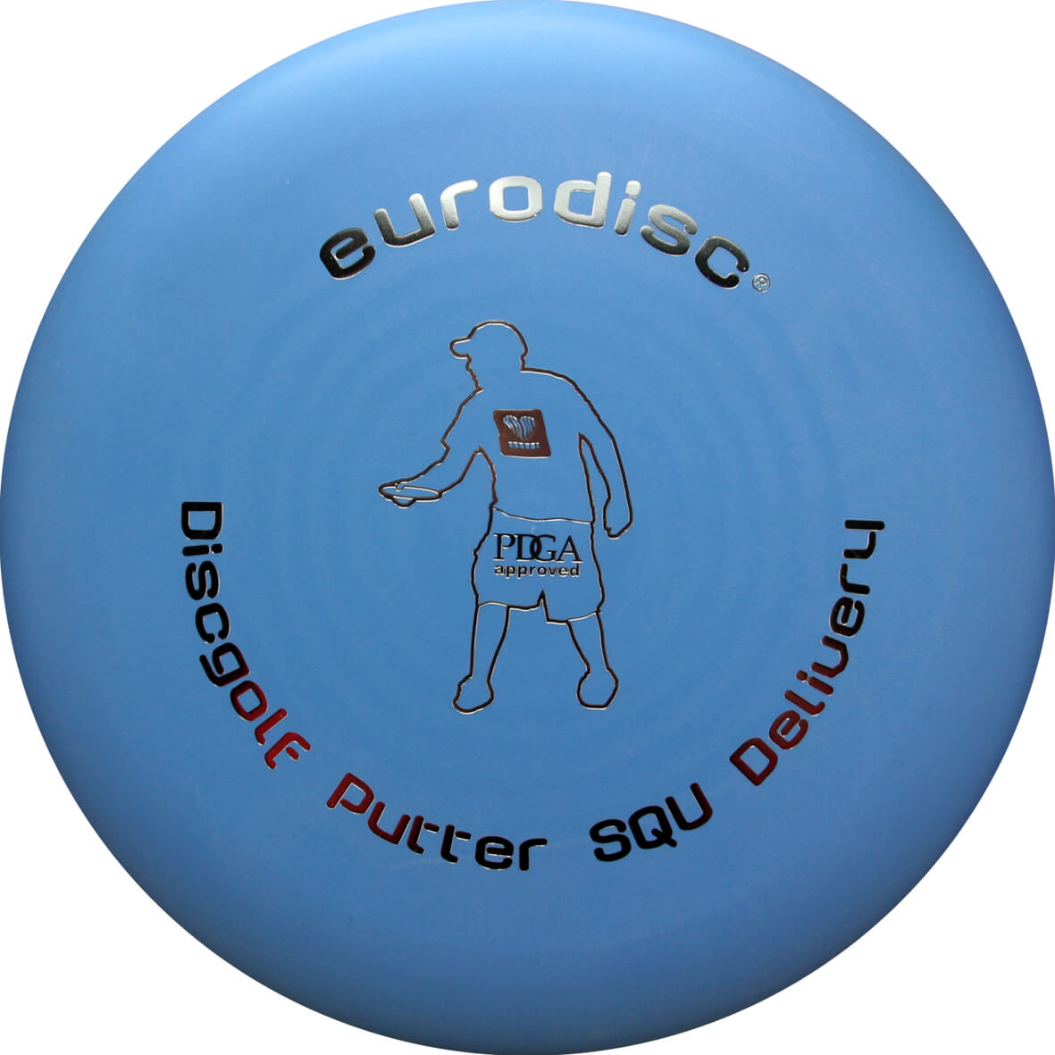 Eurodisc Disc Golf Putter Delivery SQU Blau