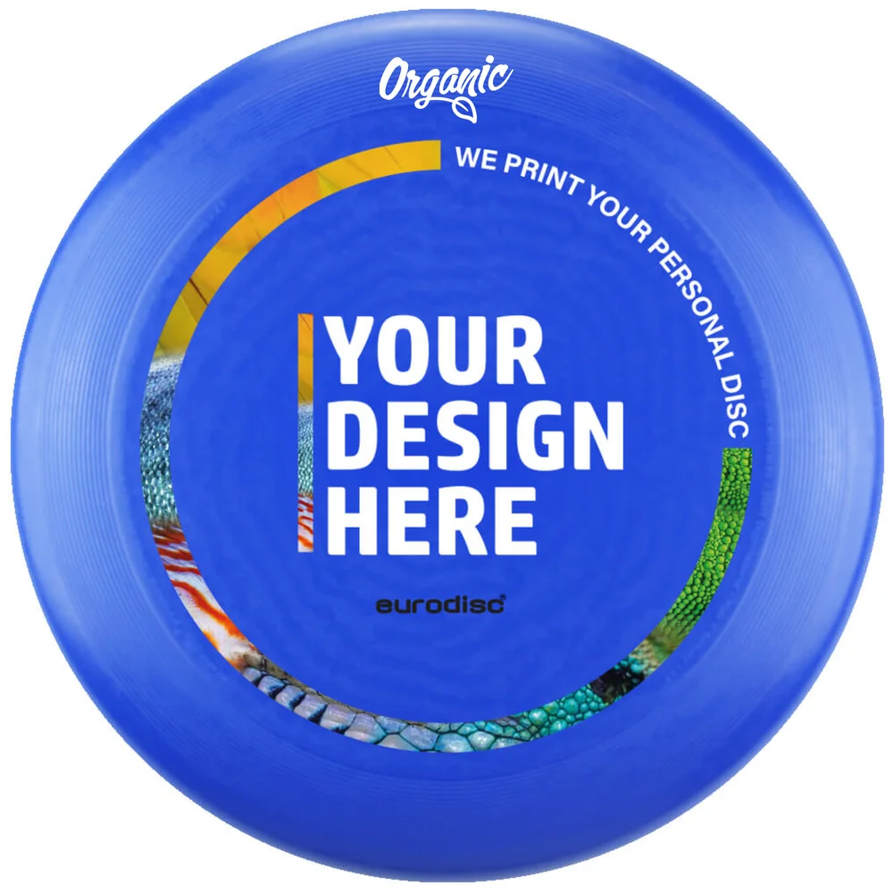 Individuelle eurodisc® 175g Ultimate Frisbee Dunkelblau aus Bio-Kunststoff Individuelle eurodisc® 175g Ultimate Frisbee Dunkelblau aus Bio-Kunststoff