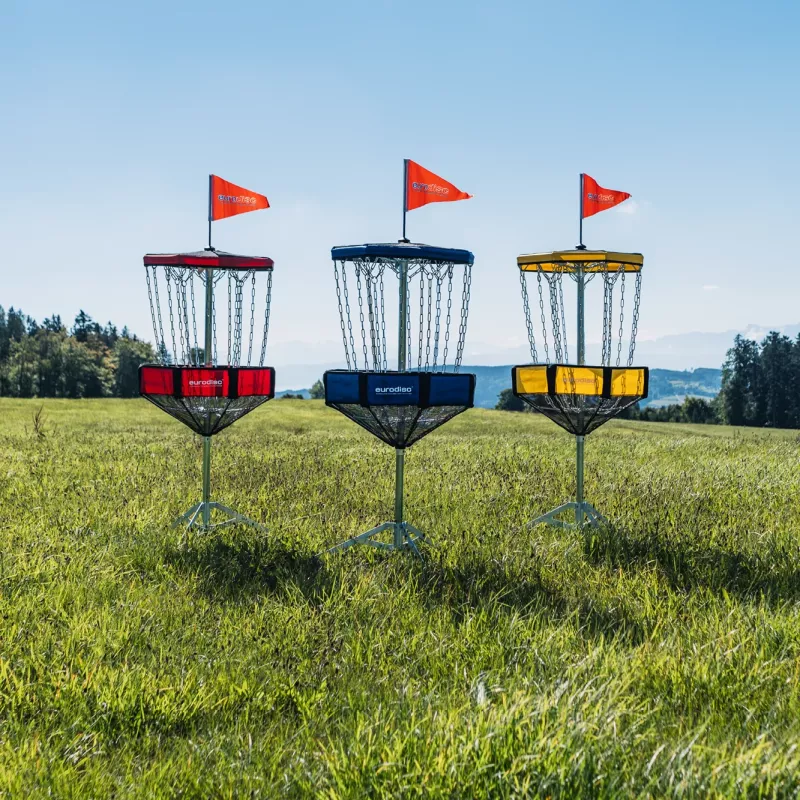 Alle drei eurodisc Chainwalker Varianten nebeneinander